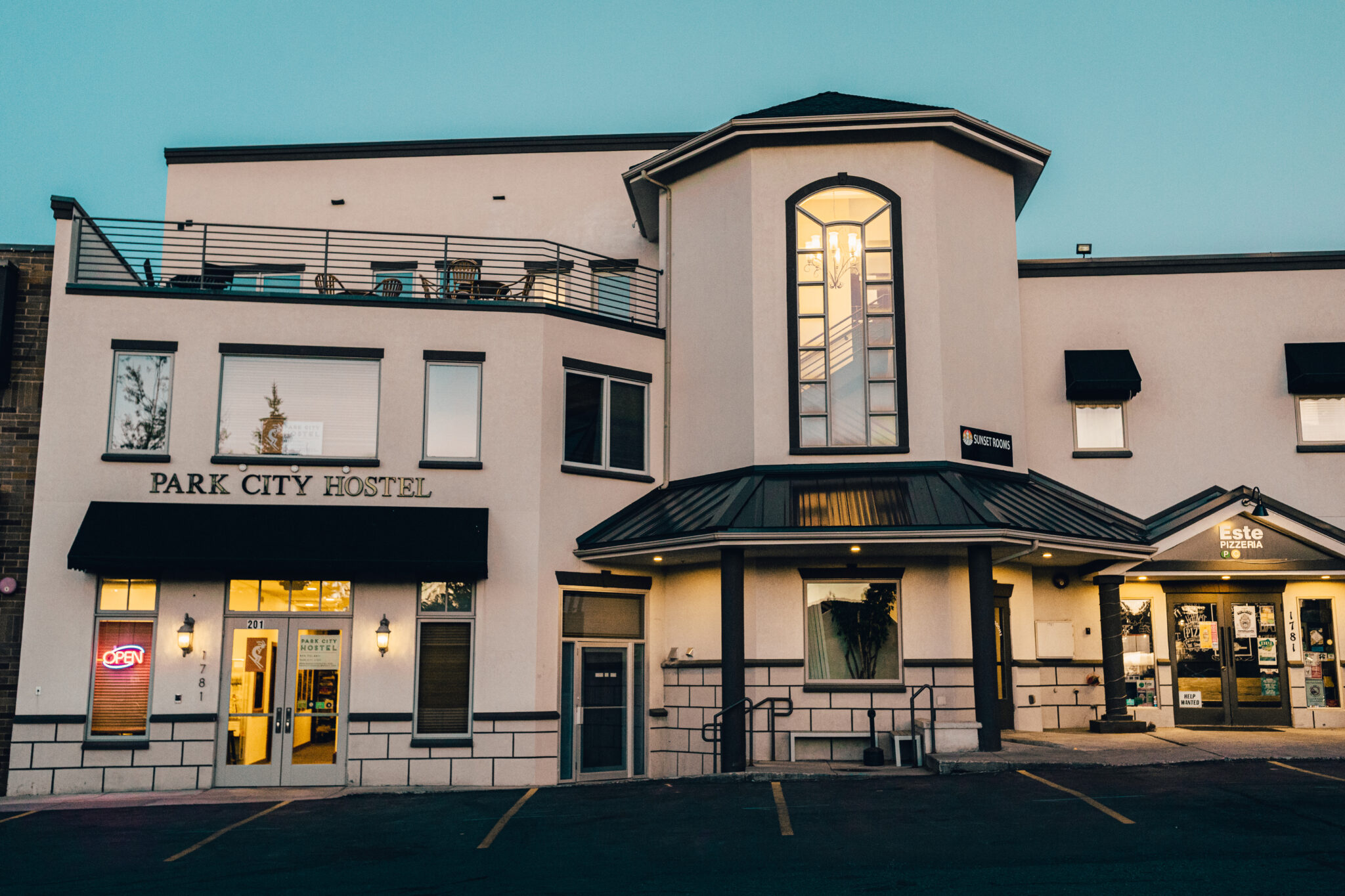 Front Of the Hostel